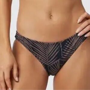 Vuori Black and Brown Bikini Bottom